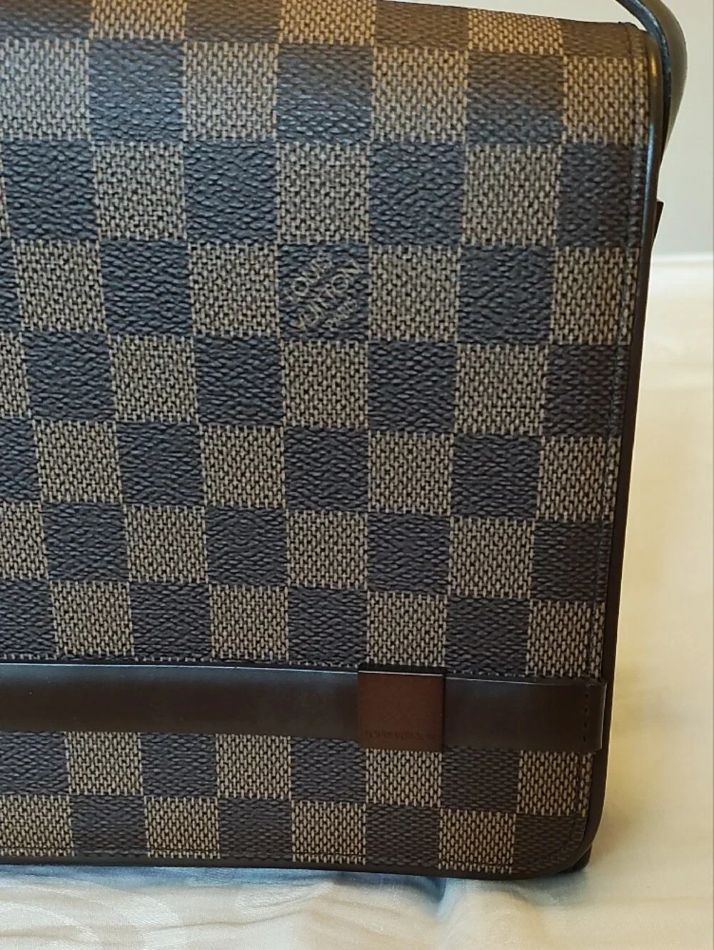 Louis Vuitton Brown Damier Ebene Shoulder Bag